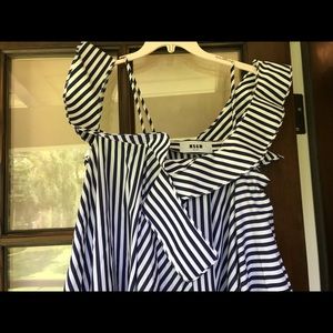 MSGM asymmetric dress